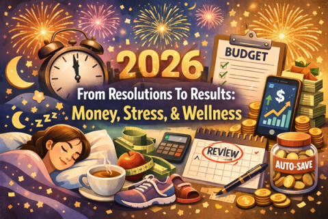 New Year money resolutions and wellness