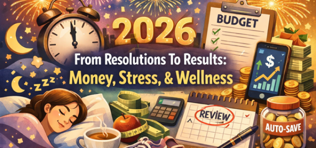 New Year money resolutions and wellness