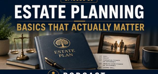 Estate planning basics podcast episode
